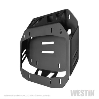 Westin Textured Black Spare Tire Relocator: Jeep Wrangler (18-24)