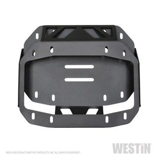 Westin Textured Black Spare Tire Relocator: Jeep Wrangler (18-24)