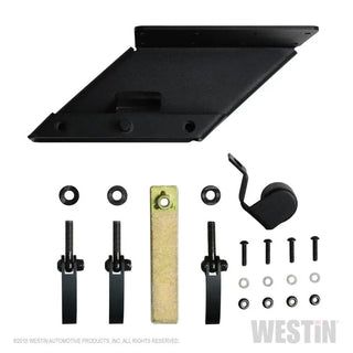 Westin Textured Black Off-Road Jack Mount: Jeep Wrangler (07-24) / JK (18)