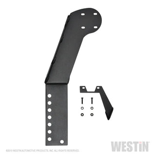 Westin Textured Black 3rd Brakelight & RotoPax Combo Mount: Jeep Wrangler (07-19) / Wrangler JK 2018