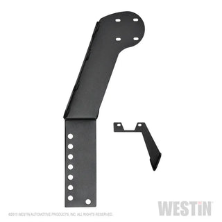 Westin Textured Black 3rd Brakelight & RotoPax Combo Mount: Jeep Wrangler (07-19) / Wrangler JK 2018