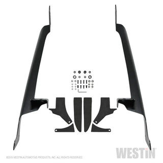 Westin Black Pillar LED Light Mount: Jeep Wrangler (18-24) / Gladiator (20-24)