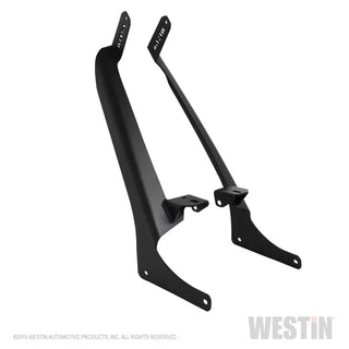 Westin Black Pillar LED Light Mount: Jeep Wrangler (18-24) / Gladiator (20-24)