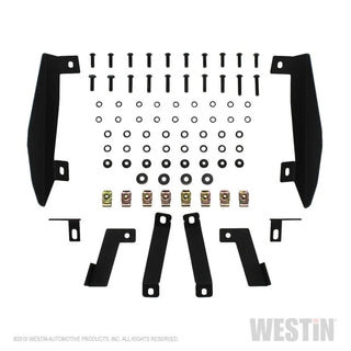 Westin Textured Black Inner Fenders (FRONT): Jeep Wrangler JK 2007-2018