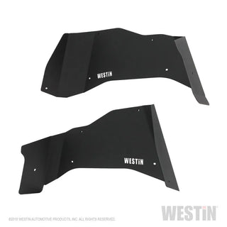 Westin Textured Black Inner Fenders (REAR): Jeep Wrangler JK 2007-2018