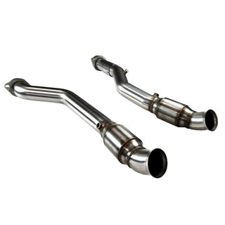 Kooks Headers 3in H.O. Green Catted OEM Pipes: Jeep Grand Cherokee / Dodge Durango (11-26)