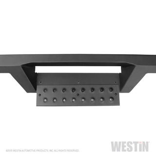 Westin Heavy Duty Textured Black Drop Nerf Step Bars: Jeep Wrangler JL Unlimited 2018-2024