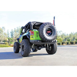 Westin Textured Black Rear Bumper: Jeep Wrangler (2007-2017) / Wrangler JK 2018