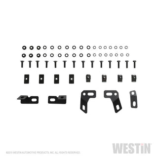 Westin Textured Black Inner Fenders (FRONT): Jeep Wrangler (18-24) / Gladiator (20-24)