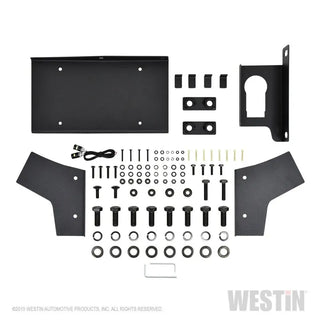 Westin Textured Black Rear Bumper (REAR): Jeep Wrangler 2018-2024 w/ Sensors