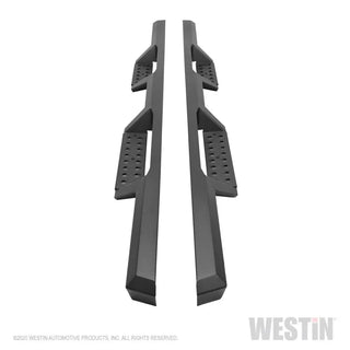 Westin Textured Black HDX Drop Nerf Step Bars: Jeep Gladiator (2020-2024)