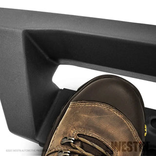 Westin Textured Black HDX Drop Nerf Step Bars: Jeep Gladiator (2020-2024)
