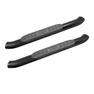 Westin Textured Black PRO TRAXX 4 Oval Nerf Step Bars: Jeep Wrangler 2018-2024