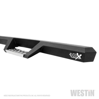 Westin Stainless Steel Textured Black Drop Nerf Step Bars: Jeep Gladiator 2020-2024