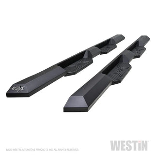 Westin Textured Black HDX Xtreme Nerf Step Bars: Jeep Gladiator (2020-2024)