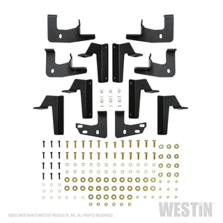 Westin Textured Black HDX Xtreme Nerf Step Bars: Jeep Gladiator (2020-2024)