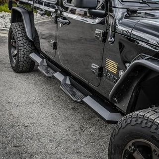 Westin Textured Black HDX Xtreme Nerf Step Bars: Jeep Gladiator (2020-2024)
