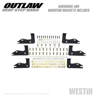 Westin Textured Black Nerf Step Bars: Jeep Gladiator 2020-2024