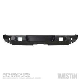 Westin Textured Black Rear Bumper: Jeep Gladiator 2020-2024