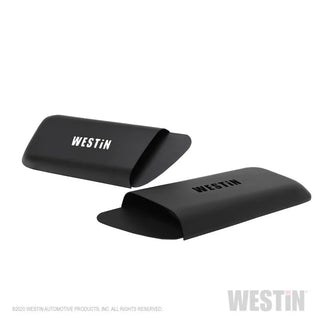 Westin Textured Black LED Hood Scoops: Jeep Wrangler (18-24) / Gladiator (20-24)
