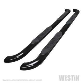 Westin Black Platinum 4 Oval Nerf Step Bars: Jeep Gladiator 2020-2024