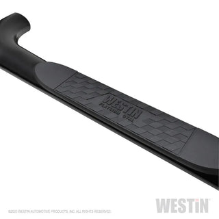 Westin Black Platinum 4 Oval Nerf Step Bars: Jeep Gladiator 2020-2024
