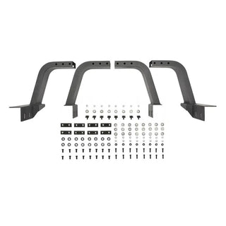 Westin Textured Black Overland Cargo Rack Base: Jeep Gladiator 2020-2024