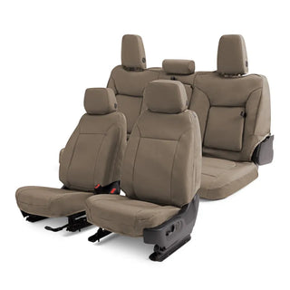 Covercraft PrecisionFit Second Row Seat Covers: Fits Dodge / Jeep (11-24) w/ Tan