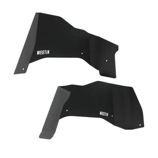 Westin Textured Black Inner Fenders (REAR): Jeep Wrangler 2018-2024