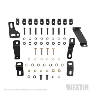 Westin Textured Black Inner Fenders (REAR): Jeep Wrangler 2018-2024