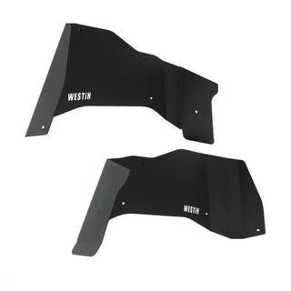Westin Textured Black Inner Fenders (REAR): Jeep Wrangler 2018-2024