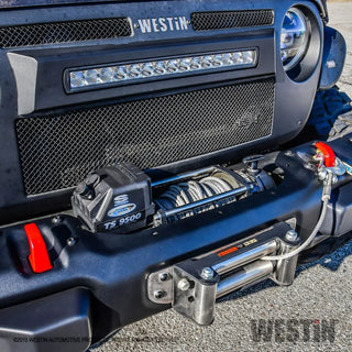 Westin Black WJ2 Winch Tray: Jeep Gladiator (20-24) / Wrangler (18-24)