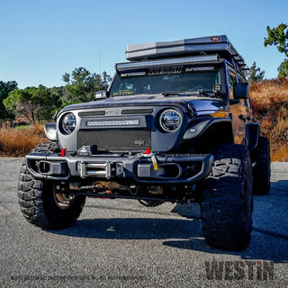 Westin Black WJ2 Winch Tray: Jeep Gladiator (20-24) / Wrangler (18-24)