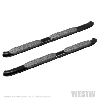 Westin Textured Black PRO TRAXX 4 Oval Nerf Step Bars: Jeep Wrangler (2018-2024)