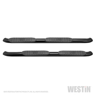 Westin Textured Black PRO TRAXX 4 Oval Nerf Step Bars: Jeep Wrangler (2018-2024)