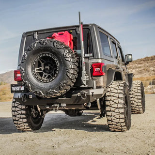 Westin Tire Carrier: Jeep Wrangler (18-23)