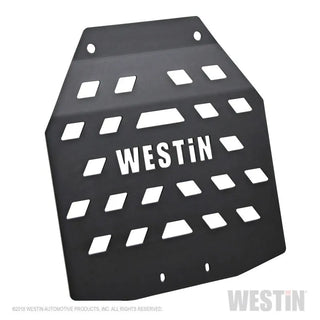 Westin Textured Black Transfer Case Skid Plate: Jeep Wrangler 2018-2024