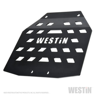 Westin Textured Black Transfer Case Skid Plate: Jeep Wrangler 2018-2024