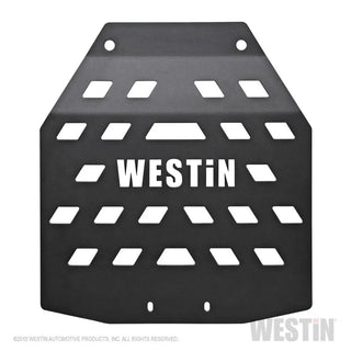 Westin Textured Black Transfer Case Skid Plate: Jeep Wrangler 2018-2024