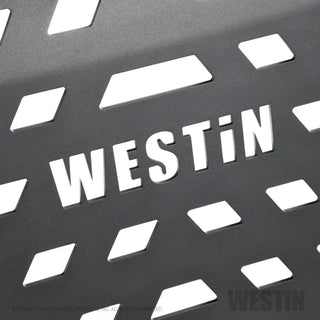 Westin Textured Black Transfer Case Skid Plate: Jeep Wrangler 2018-2024