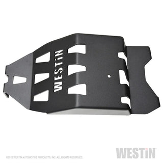 Westin Textured Black Oil Pan Skid Plate: Jeep Gladiator (20-24) / Wrangler (18-24)