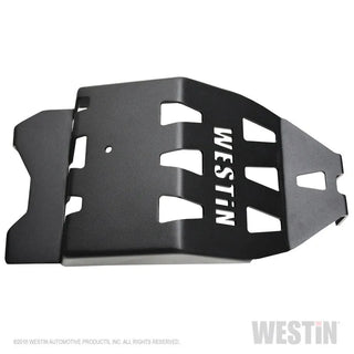 Westin Textured Black Oil Pan Skid Plate: Jeep Gladiator (20-24) / Wrangler (18-24)
