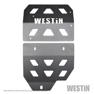 Westin Transmission Pan Skid Plate: Jeep Wrangler JL 2018-2024