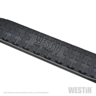 Westin Black PRO TRAXX 4 Oval Nerf Step Bars: Jeep Gladiator 2020-2024