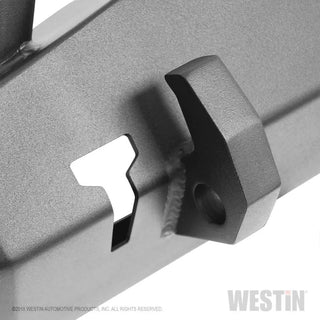 Westin Stubby Front Bumper with Bull Bar: Jeep Wrangler (18-24) / Gladiator (20-24)