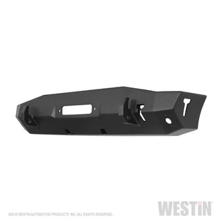 Westin Textured Black Stubby Front Bumper (FRONT): Jeep Wrangler (18-24) / Gladiator (20-24)