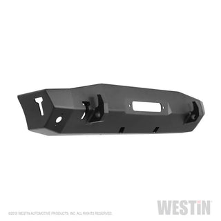 Westin Textured Black Stubby Front Bumper (FRONT): Jeep Wrangler (18-24) / Gladiator (20-24)