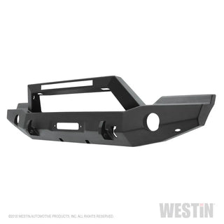Westin Full Width Front Bumper (FRONT): Jeep Wrangler JK (2007-2018) w/ LED Light