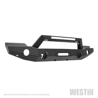 Westin Full Width Front Bumper (FRONT): Jeep Wrangler JK (2007-2018) w/ LED Light
