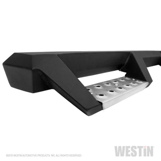 Westin Heavy Duty Stainless Steel Drop Nerf Step Bars: Jeep Wrangler JK (2007-2018)